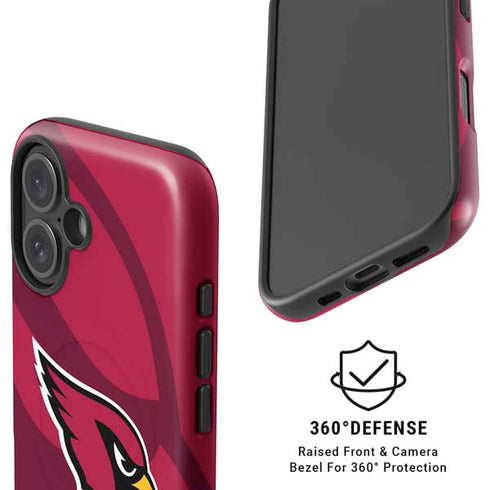 NFL Arizona Cardinals Double Vision iPhone 16 Plus Magsafe Impact Case