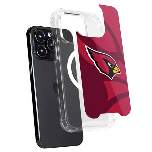 NFL Arizona Cardinals Double Vision iPhone 16 Pro Max MagSafe Case