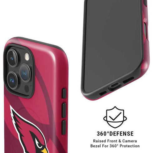 NFL Arizona Cardinals Double Vision iPhone 16 Pro Max Magsafe Impact Case