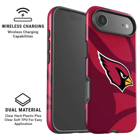 NFL Arizona Cardinals Double Vision iPhone 17 Air Magsafe Impact Case