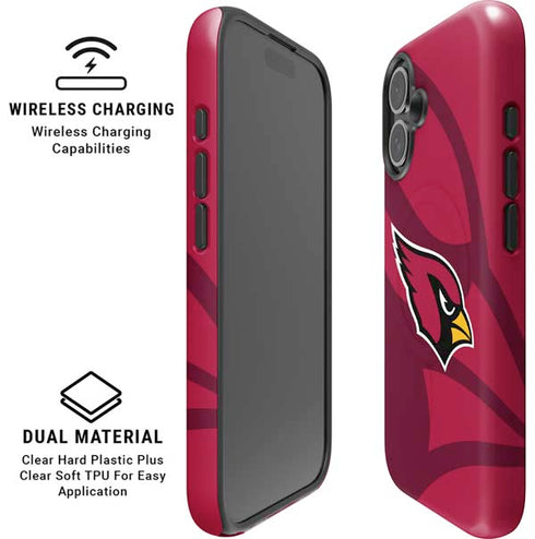 NFL Arizona Cardinals Double Vision iPhone 17 Magsafe Impact Case