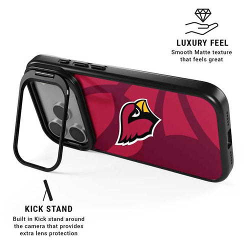 NFL Arizona Cardinals Double Vision iPhone 17 Pro Kickstand Case