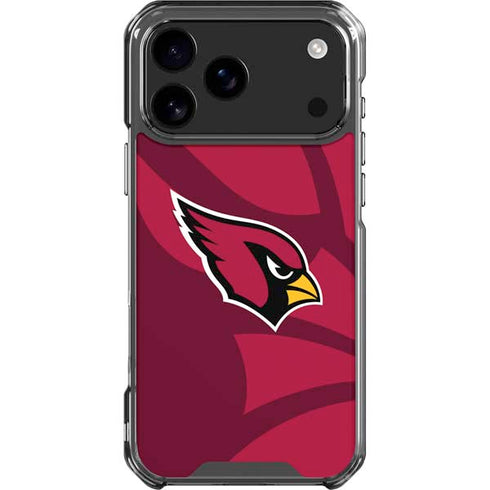 NFL Arizona Cardinals Double Vision iPhone 17 Pro Max Clear Case