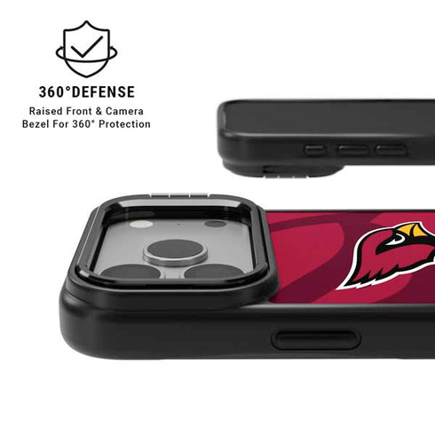 NFL Arizona Cardinals Double Vision iPhone 17 Pro Max Kickstand Case