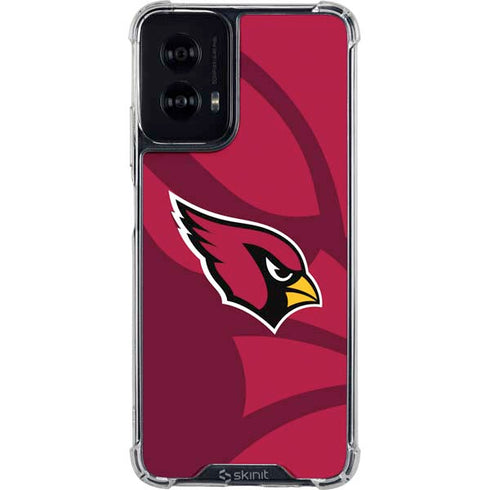 NFL Arizona Cardinals Double Vision Moto G Power 5G (2024) Clear Case