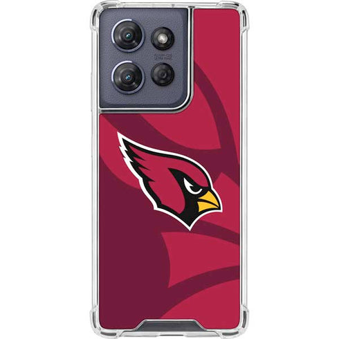 NFL Arizona Cardinals Double Vision Moto G Power 5G (2025) Clear Case