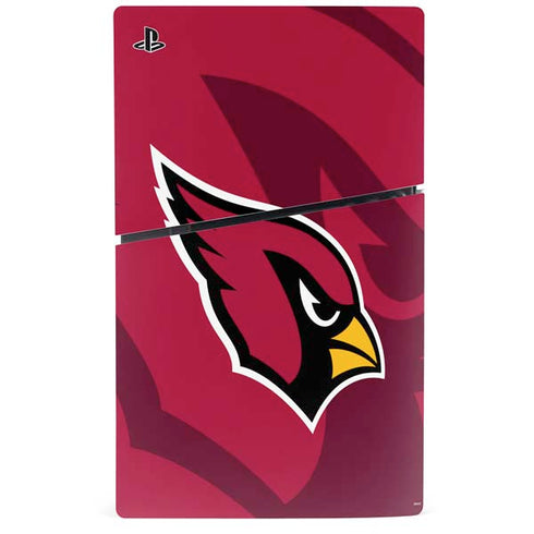 NFL Arizona Cardinals Double Vision PS5 Slim Digital Edition Console Skin