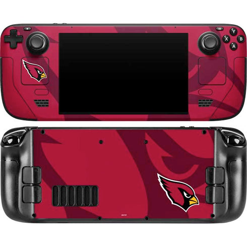 NFL Arizona Cardinals Double Vision Steam Deck Handheld Gaming Computer OLED Skin