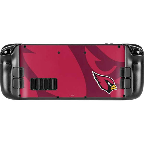 NFL Arizona Cardinals Double Vision Steam Deck Handheld Gaming Computer Skin