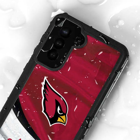 NFL Arizona Cardinals Galaxy S24 Plus Waterproof Case