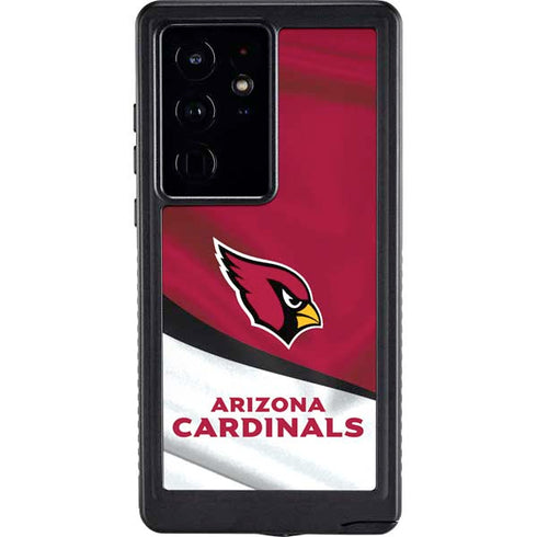 NFL Arizona Cardinals Galaxy S24 Ultra Waterproof Case