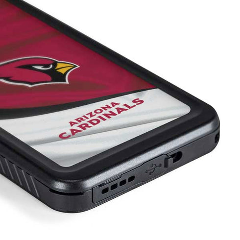NFL Arizona Cardinals Galaxy S24 Waterproof Case