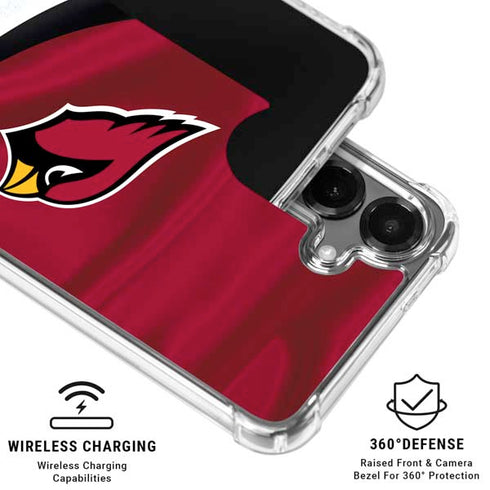 NFL Arizona Cardinals Galaxy S26 Plus Clear Case