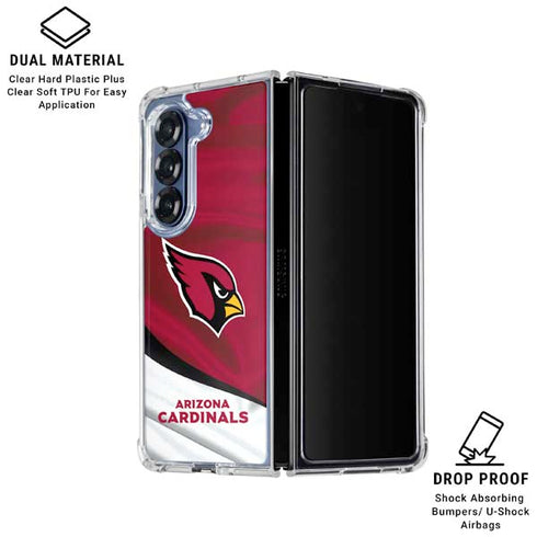 NFL Arizona Cardinals Galaxy Z Fold6 Clear Case