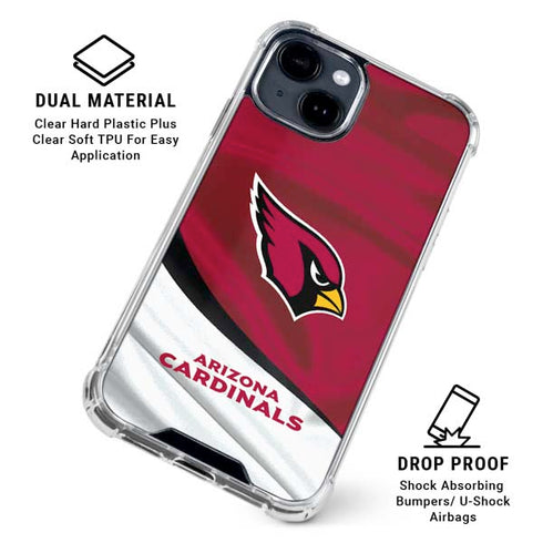 NFL Arizona Cardinals iPhone 15 Clear Case