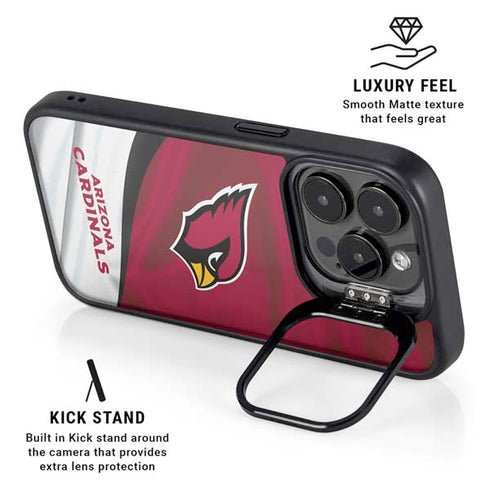NFL Arizona Cardinals iPhone 15 Pro Kickstand Case