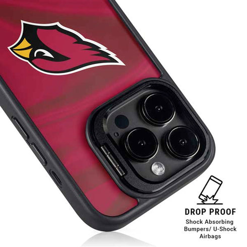 NFL Arizona Cardinals iPhone 15 Pro Kickstand Case