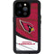 NFL Arizona Cardinals iPhone 15 Pro Waterproof Case