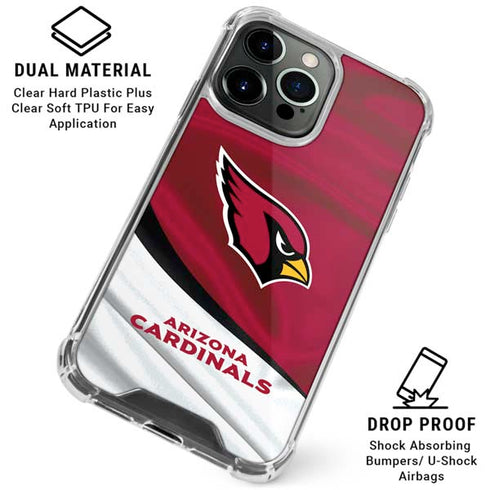 NFL Arizona Cardinals iPhone 16 Pro Max Clear Case