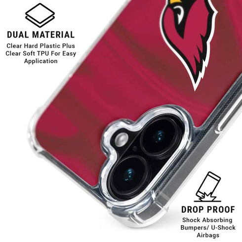 NFL Arizona Cardinals iPhone 17 Clear Case
