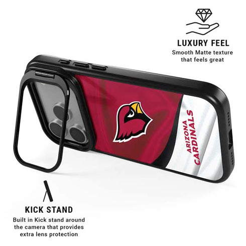 NFL Arizona Cardinals iPhone 17 Pro Kickstand Case