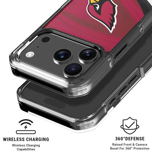 NFL Arizona Cardinals iPhone 18 Pro Clear Case