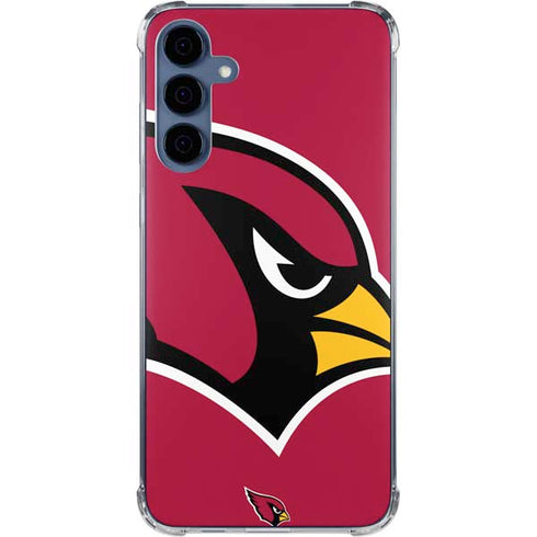 NFL Arizona Cardinals Large Logo Galaxy A55 5G Clear Case
