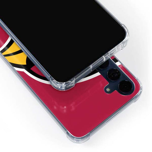 NFL Arizona Cardinals Large Logo Galaxy A55 5G Clear Case