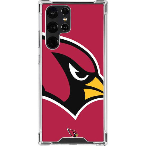 NFL Arizona Cardinals Large Logo Galaxy S23 Ultra Clear Case