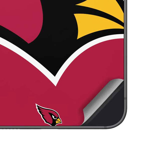NFL Arizona Cardinals Large Logo Galaxy S25 Skin