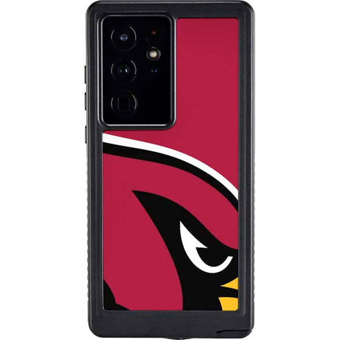 NFL Arizona Cardinals Large Logo Galaxy S24 Ultra Waterproof Case