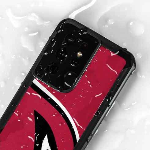 NFL Arizona Cardinals Large Logo Galaxy S24 Ultra Waterproof Case