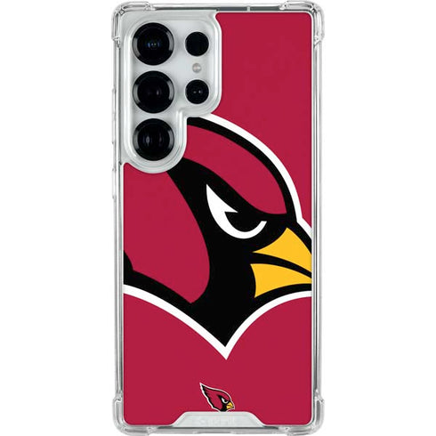 NFL Arizona Cardinals Large Logo Galaxy S25 Ultra Clear Case