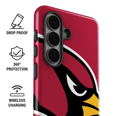 NFL Arizona Cardinals Large Logo Galaxy S26 Plus Impact Case