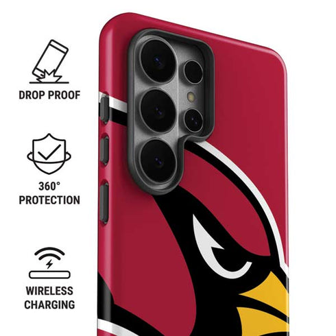 NFL Arizona Cardinals Large Logo Galaxy S26 Ultra Impact Case