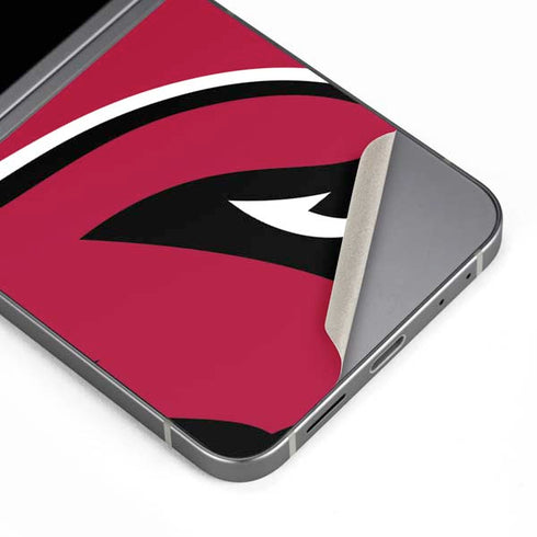 NFL Arizona Cardinals Large Logo Galaxy Z Flip6 Skin