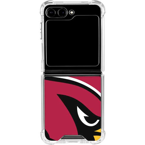 NFL Arizona Cardinals Large Logo Galaxy Z Flip6 Clear Case