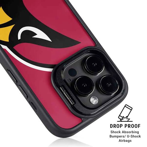 NFL Arizona Cardinals Large Logo iPhone 13 Pro Max Kickstand Case