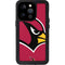 NFL Arizona Cardinals Large Logo iPhone 15 Pro Waterproof Case