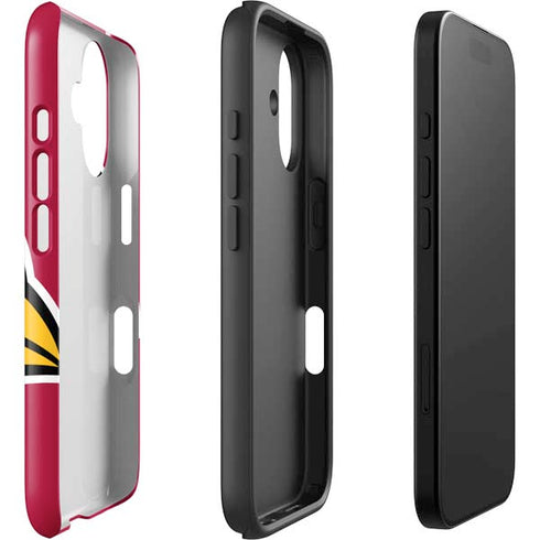 NFL Arizona Cardinals Large Logo iPhone 16 Plus Impact Case