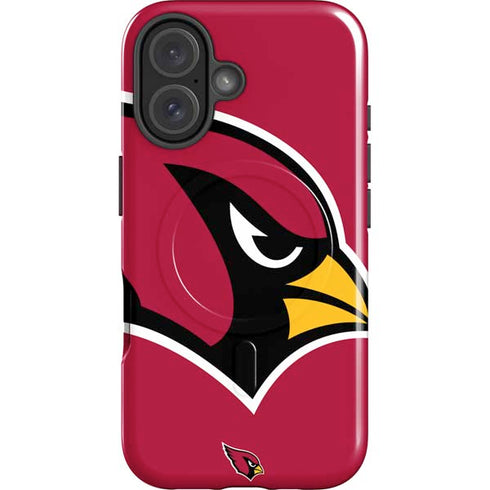 NFL Arizona Cardinals Large Logo iPhone 16 Plus Magsafe Impact Case