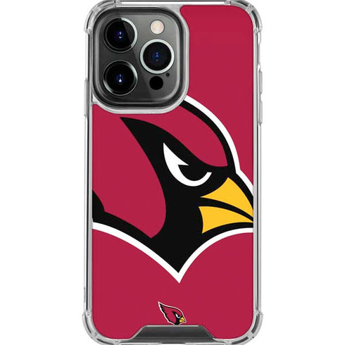 NFL Arizona Cardinals Large Logo iPhone 16 Pro Max Clear Case