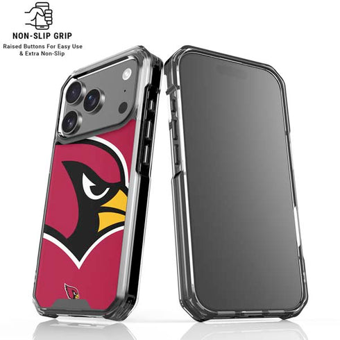 NFL Arizona Cardinals Large Logo iPhone 18 Pro Clear Case