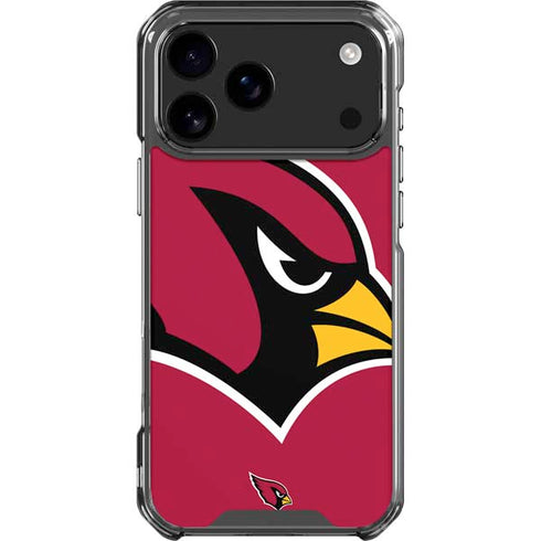 NFL Arizona Cardinals Large Logo iPhone 18 Pro Max Clear Case