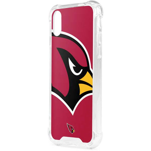 NFL Arizona Cardinals Large Logo iPhone XS Clear Case