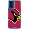NFL Arizona Cardinals Large Logo Moto G 5G (2024) Clear Case