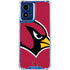 NFL Arizona Cardinals Large Logo Moto G Play 4G (2024) Clear Case