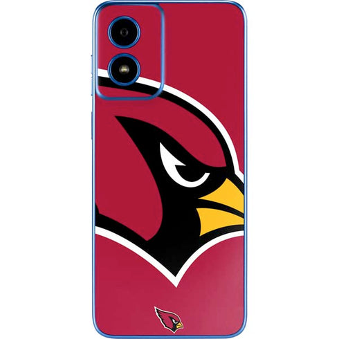 NFL Arizona Cardinals Large Logo Moto G Play 4G (2024) Skin