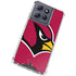 NFL Arizona Cardinals Large Logo Moto G Play 5G (2025) Clear Case