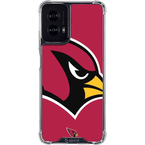 NFL Arizona Cardinals Large Logo Moto G Power 5G (2024) Clear Case